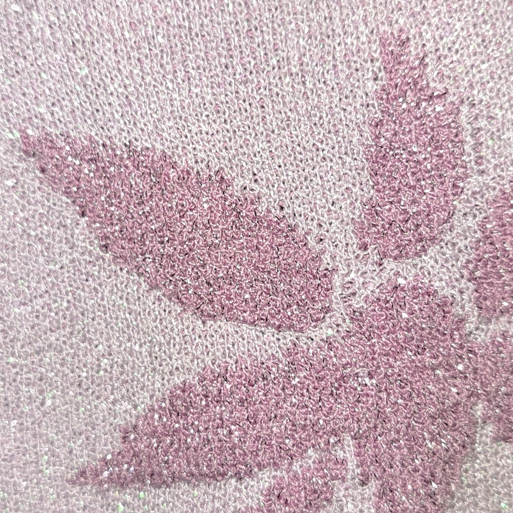 White Fox Trust Issues Floral Sparkle Dress Lilac Purple Size Small NWT B20#20 - Picture 8 of 9
